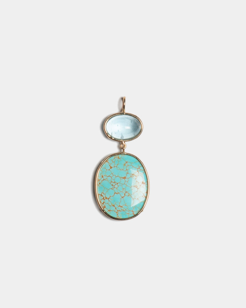 14k A Trip West Pendant
