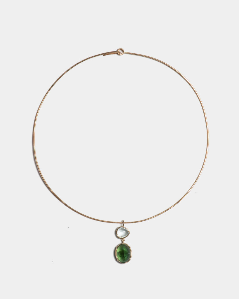 14k Eastern Landscape Pendant