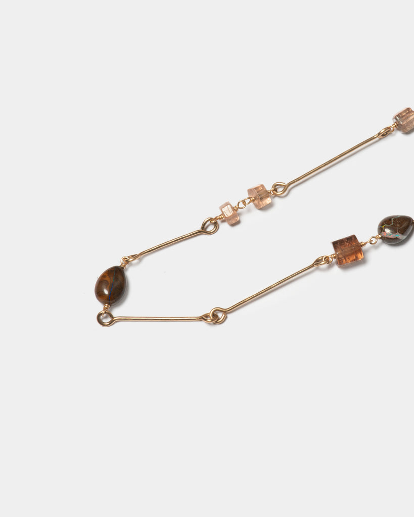 14k Wooded Paths Necklace