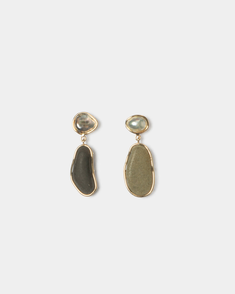 14k Salty Island Earrings