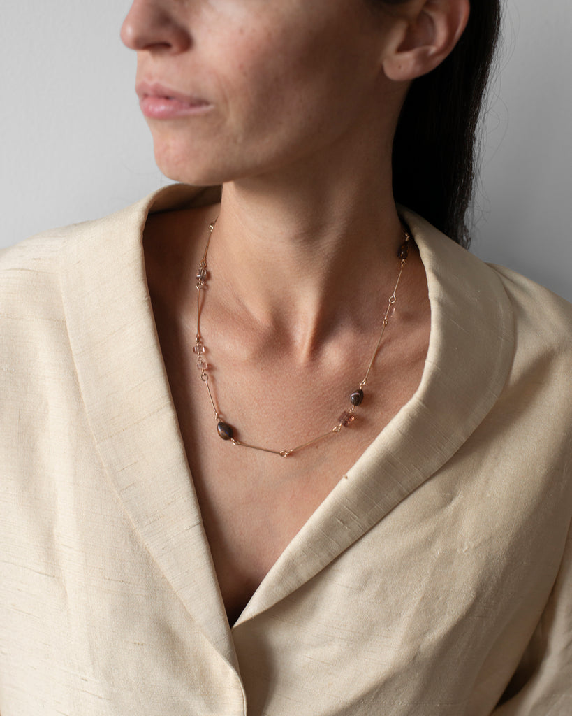 14k Wooded Paths Necklace