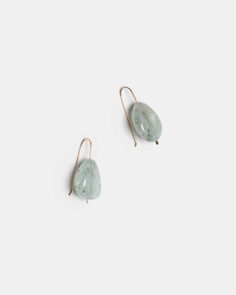 Aquamarine Drop Earrings