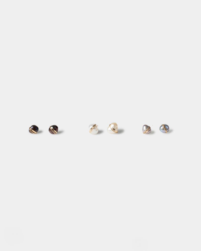 Baroque Pearl Studs