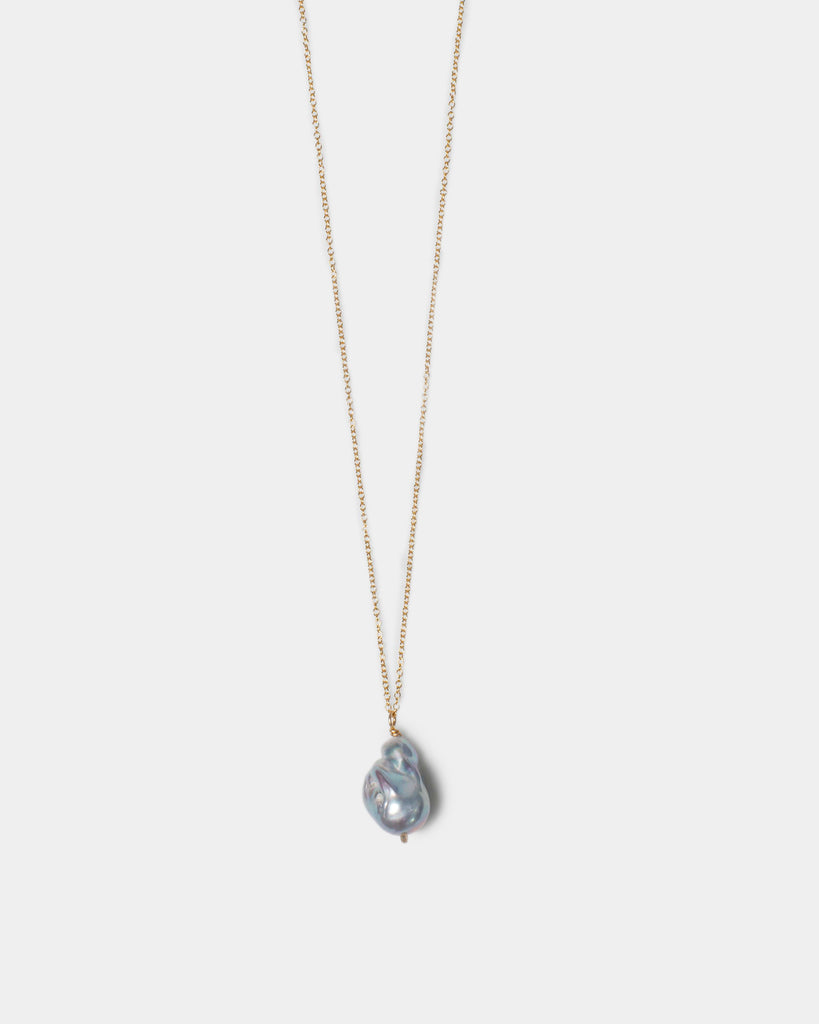 Baroque Pearl Drop Necklace