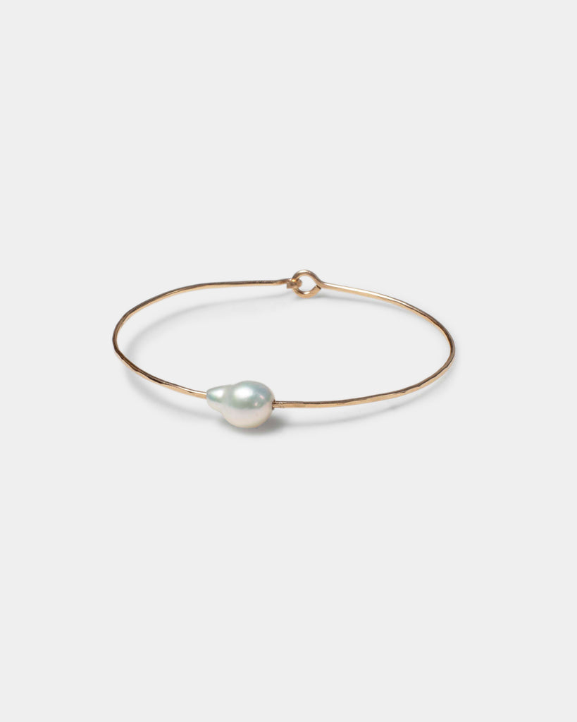 Petite Baroque Pearl Cuff Bracelet