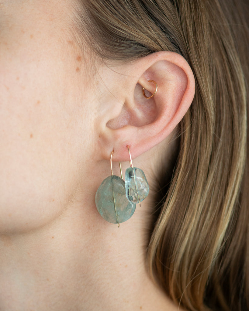 Aquamarine Drop Earrings