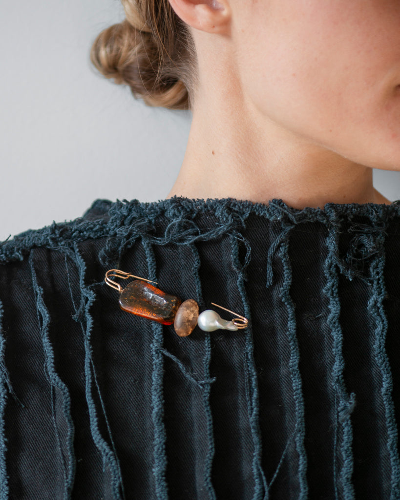 Frosted Oak Pin