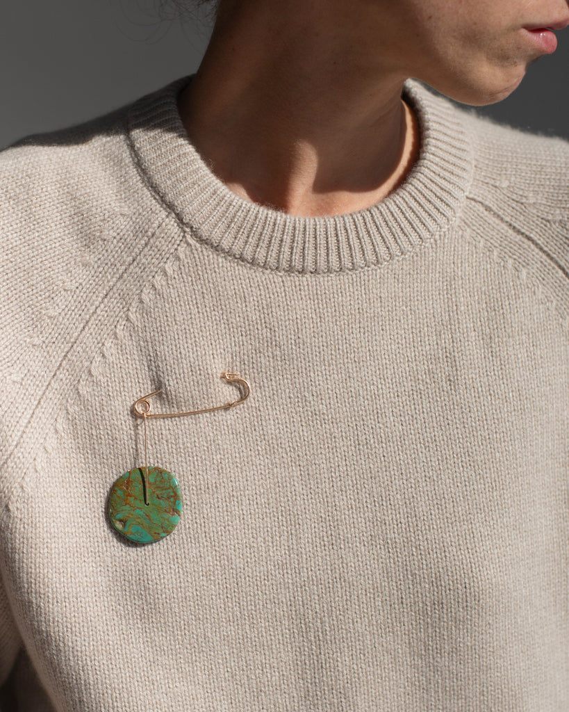 Spinning Earth Pin