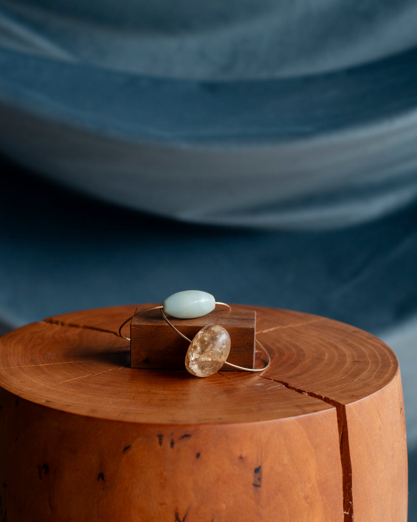 Speckled Egg Cuff Bracelet