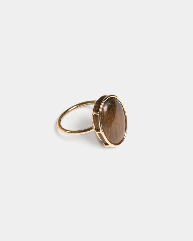 14k Pietersite Floating Ring