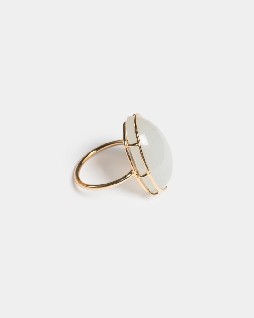 14k Newsprint Ring