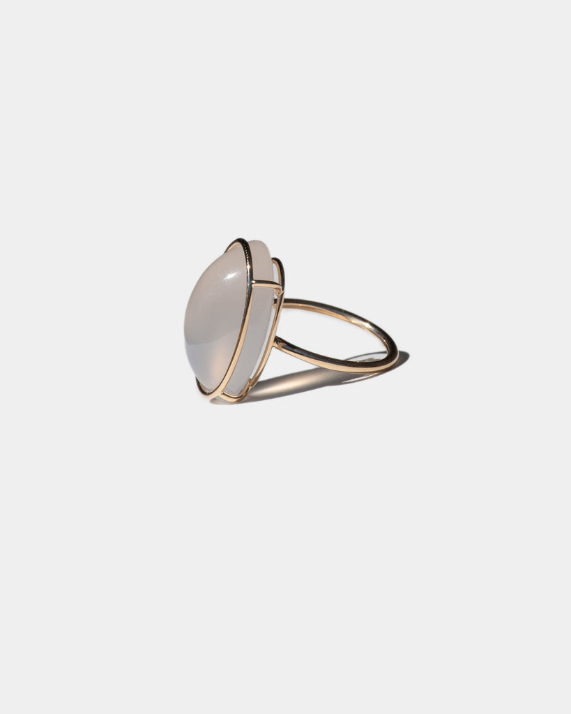 14k Moonstone Généreuse Ring