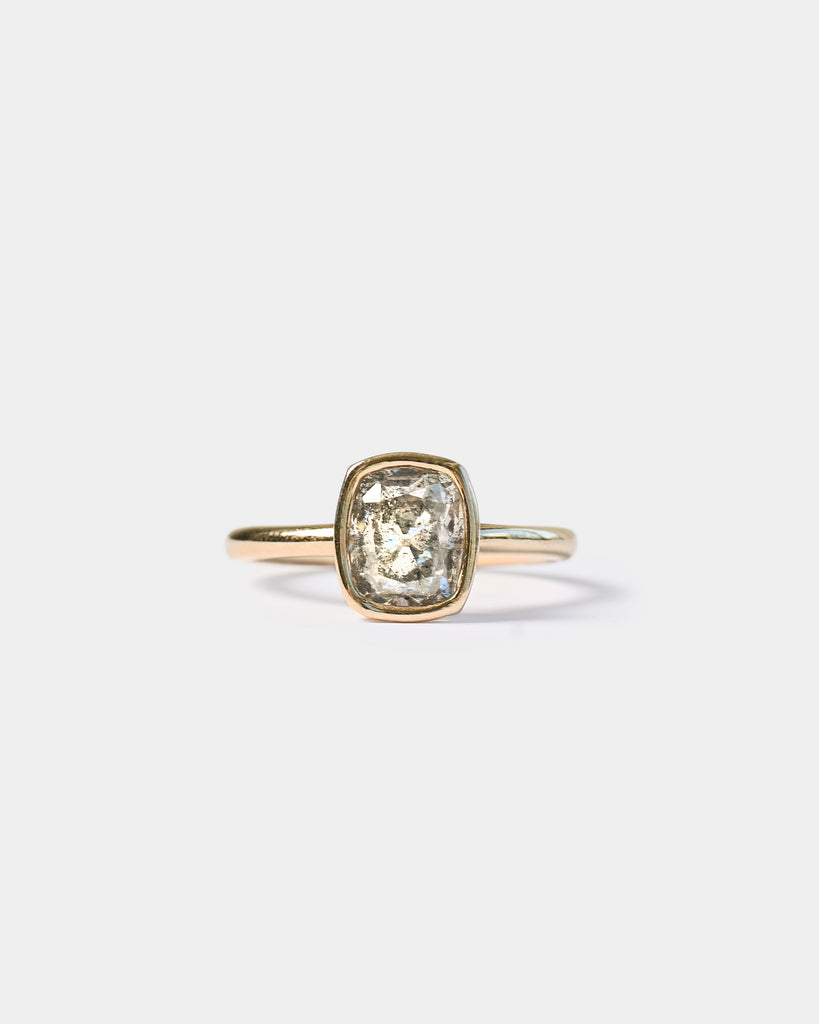 14k Peppered Diamond Ring