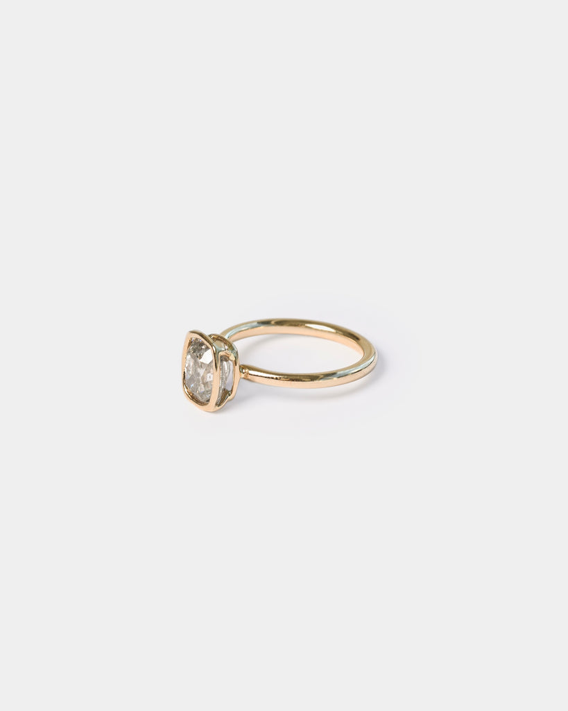 14k Peppered Diamond Ring