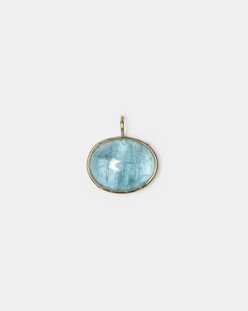 14k Bluest Eye Floating Pendant
