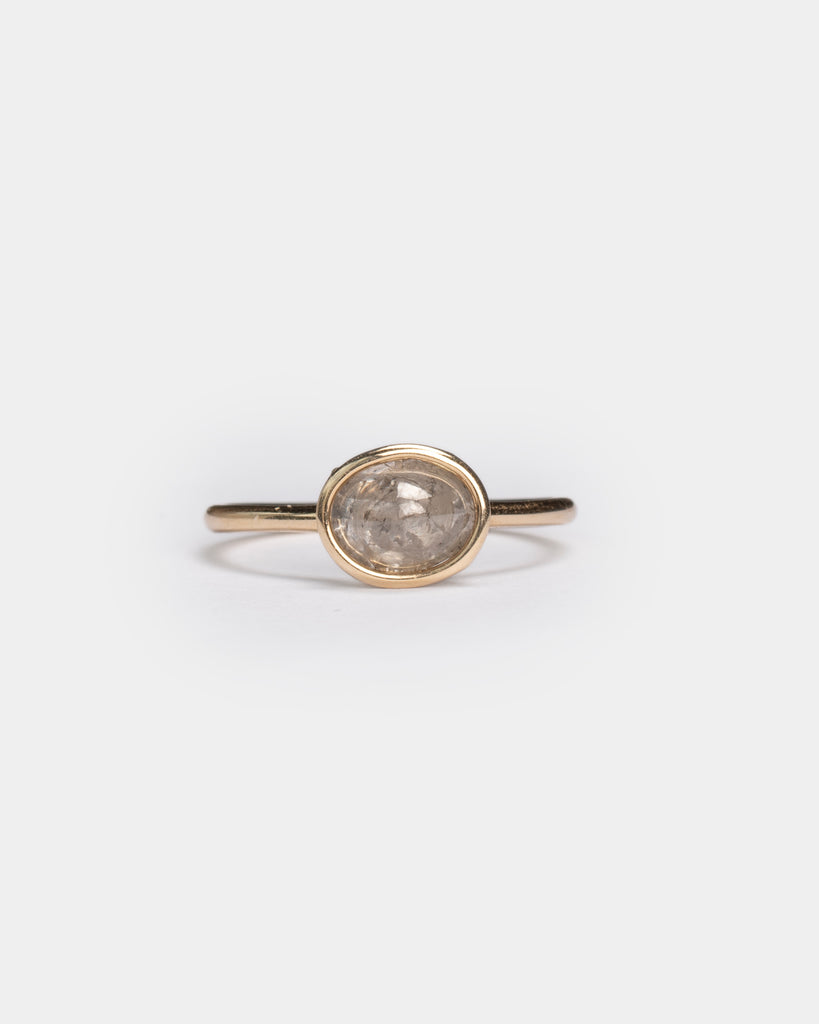 14k East West Icy Cabochon Diamond Ring