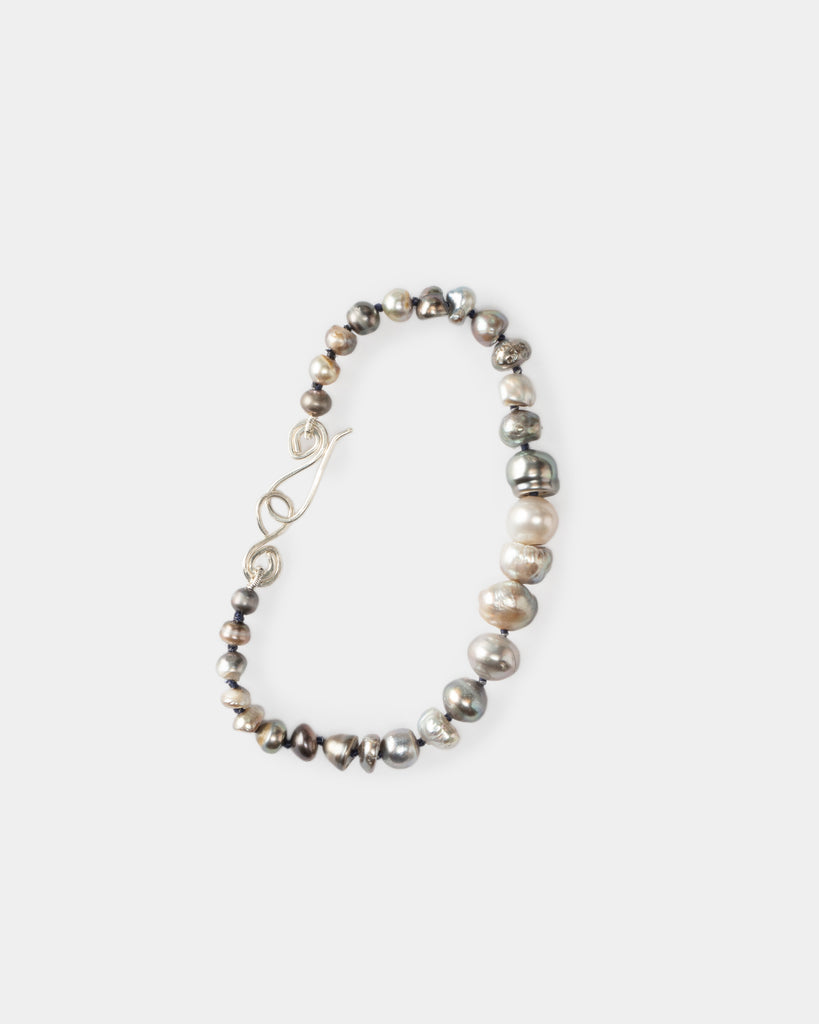 Multicolor Keshi Layering Bracelet