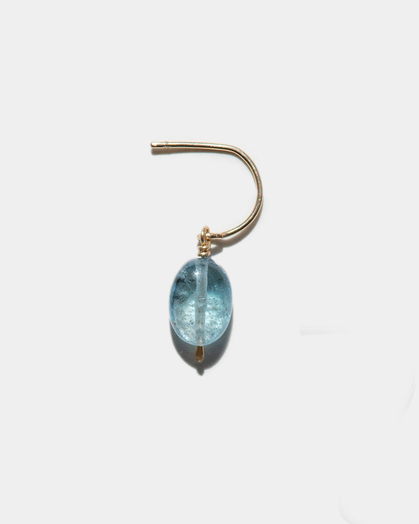 14k Painted Waters Charm Earrings