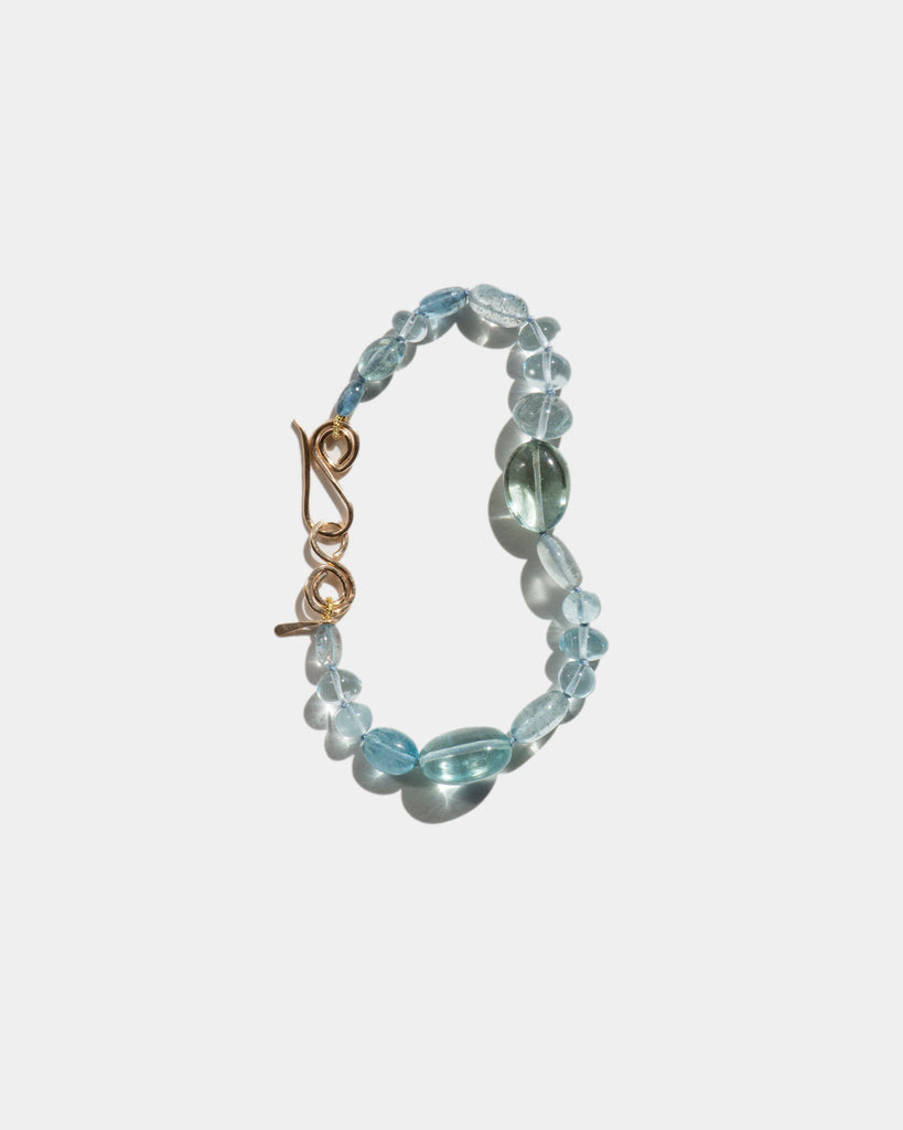 14k Floating in the Ocean Layering Bracelet