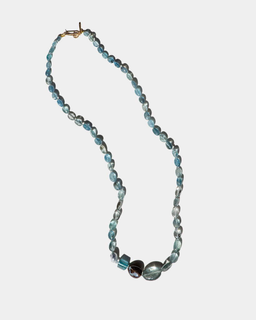 14k Floating in the Ocean Layering Necklace
