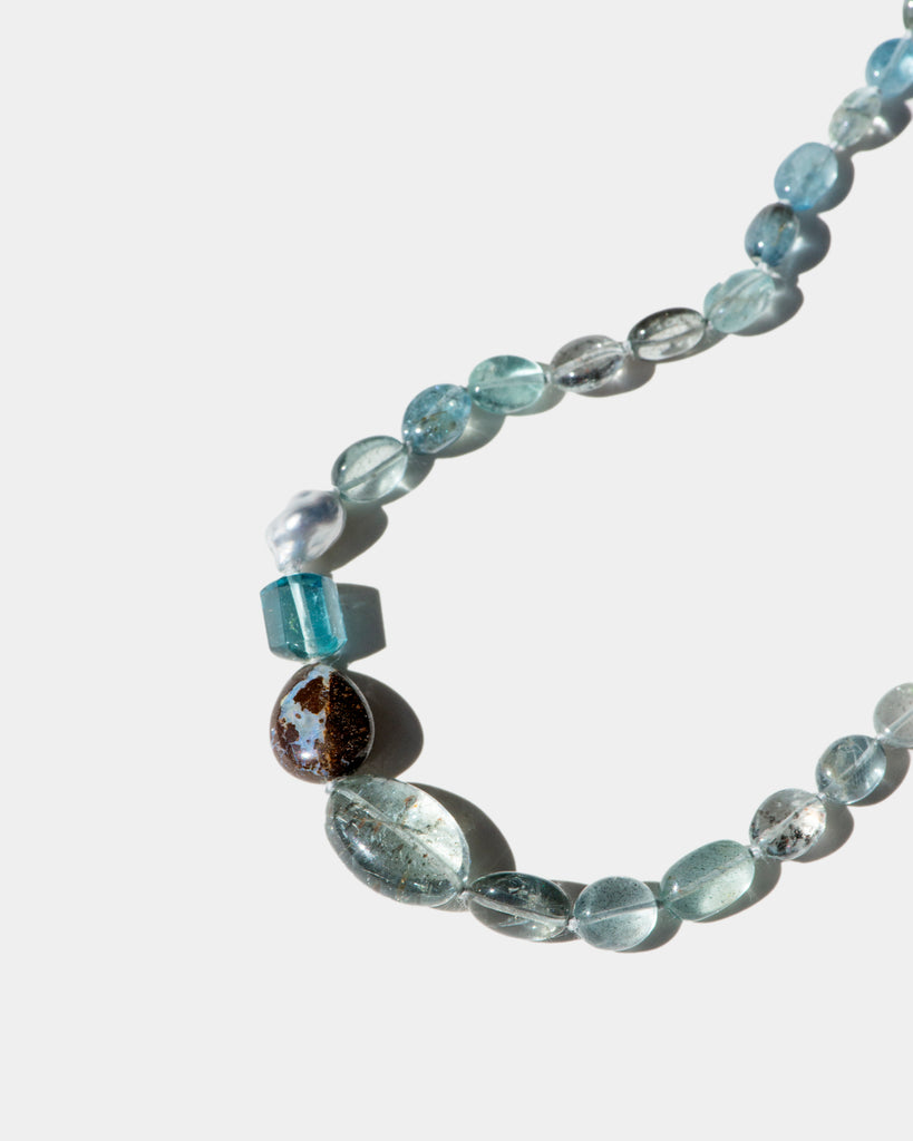 14k Floating in the Ocean Layering Necklace