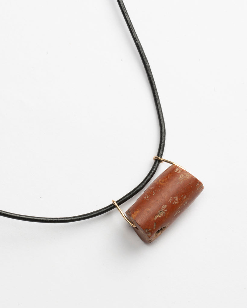 Jasper Cord Necklace