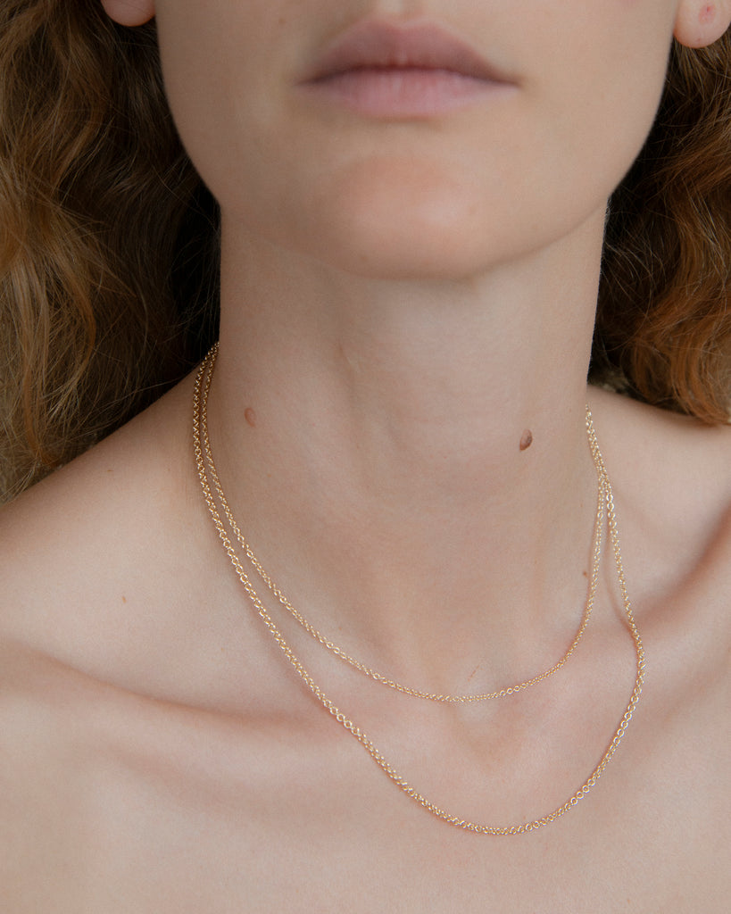 14k Cable Chain
