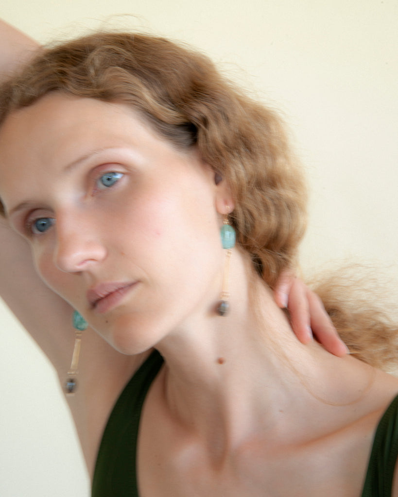 14k Remember Me By Dries Earrings
