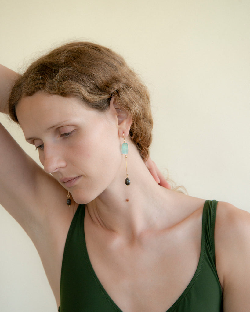 14k Remember Me By Dries Earrings