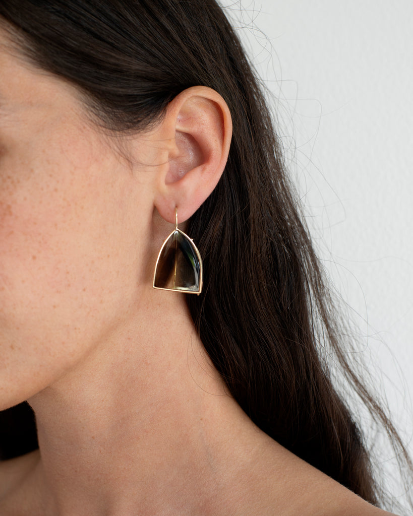 14k Modernist Earrings