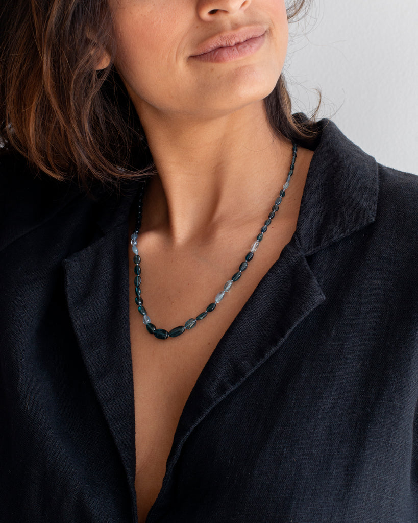 14k Riverline Layering Necklace