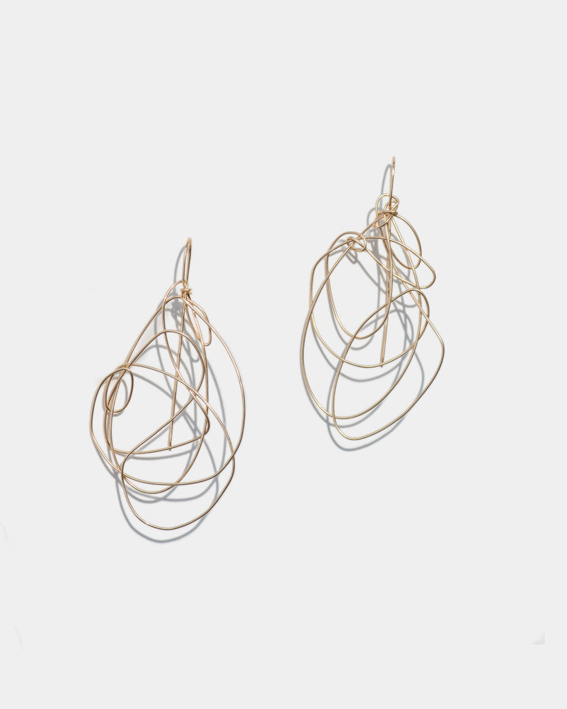 Line Drawing Earrings