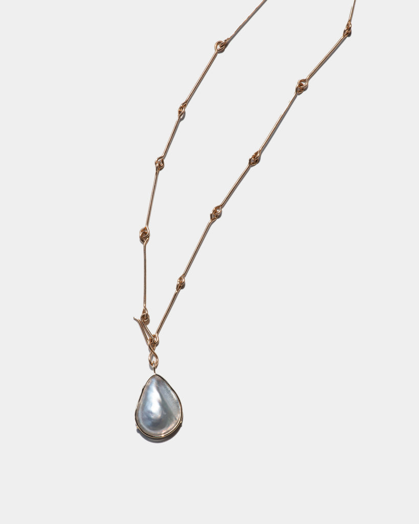 14k Mabé Pearl Pendant