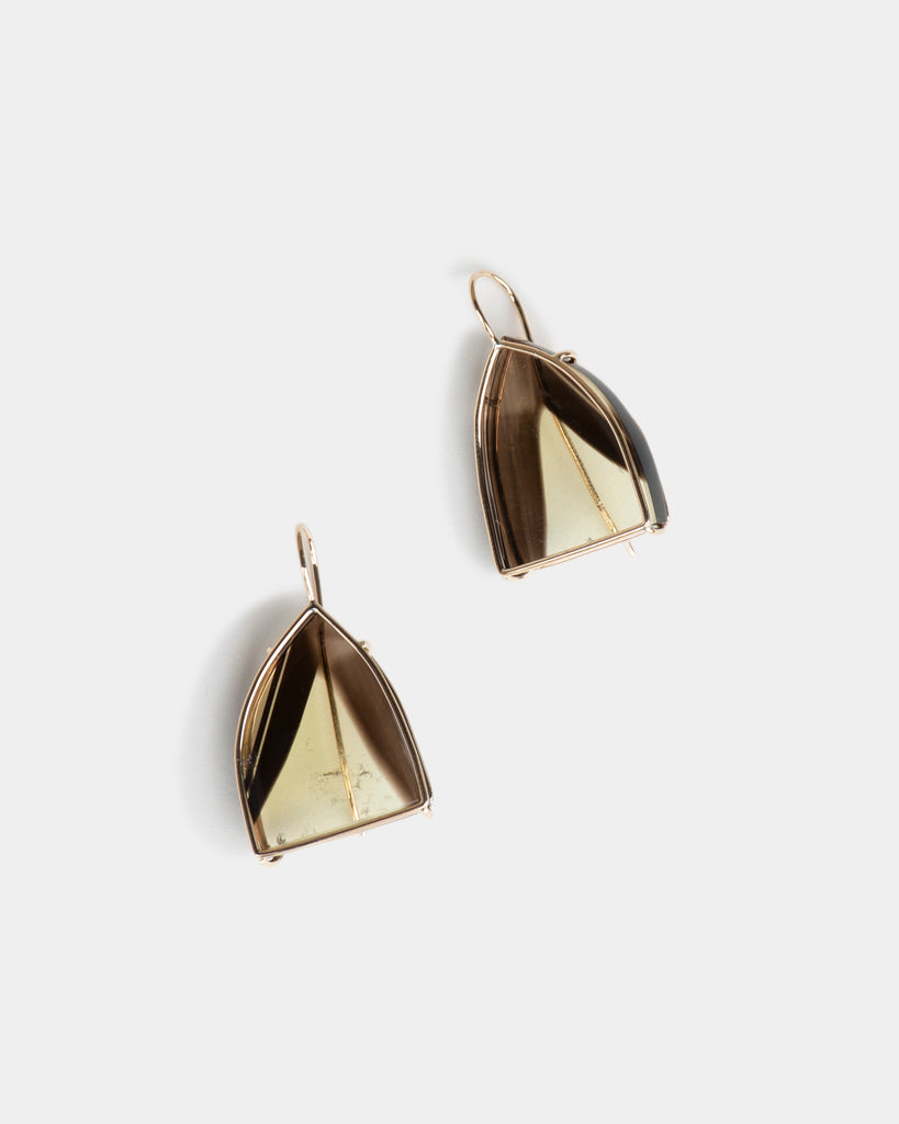 14k Modernist Earrings
