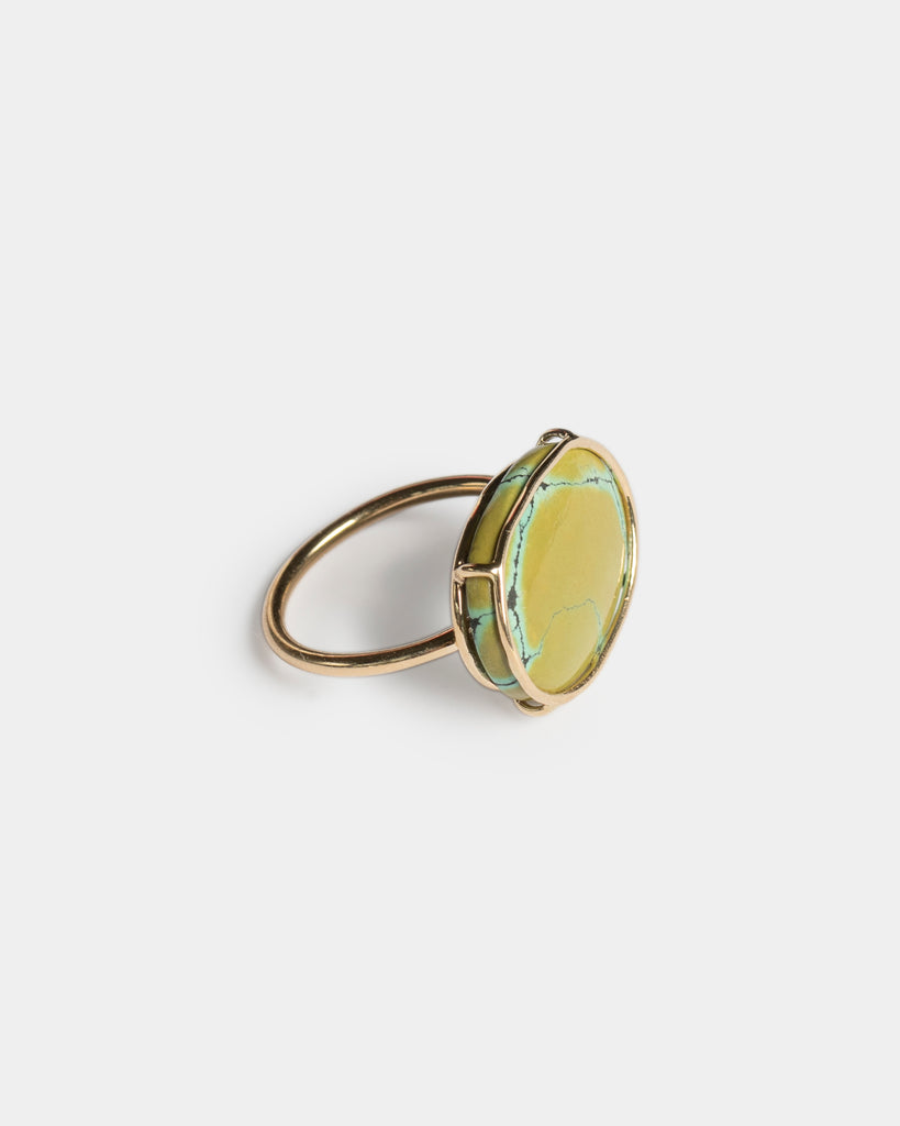 14k A River Through It Floating Ring