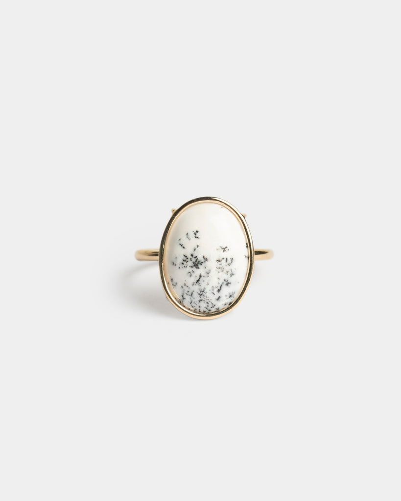 14k Shadow Fields Floating Ring