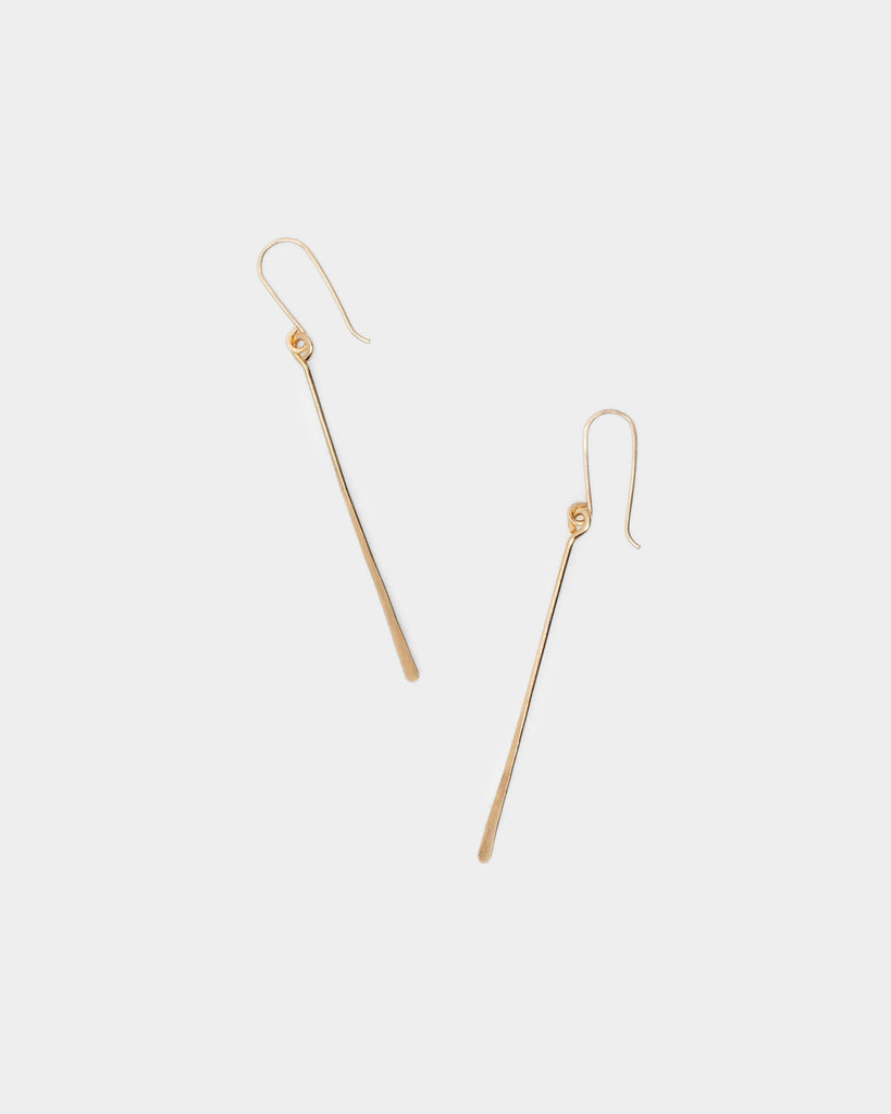 14k Single Fringe Earrings