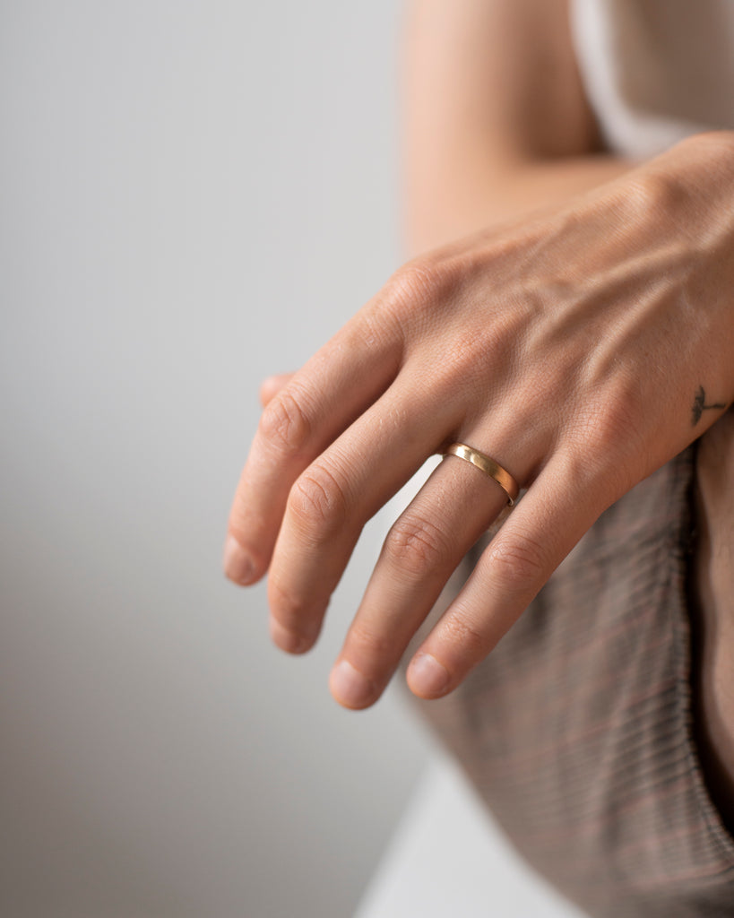 14k Classic Wedding Band - 3mm