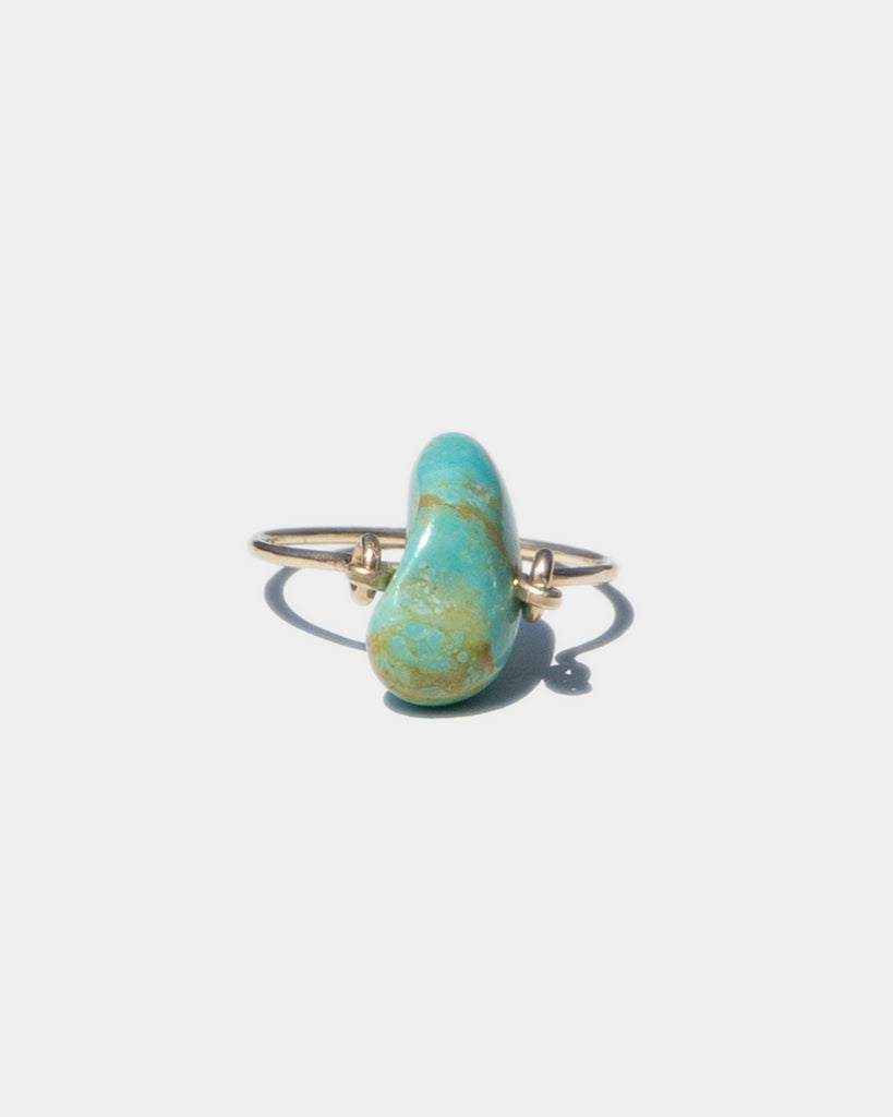Turquoise Bead Rings