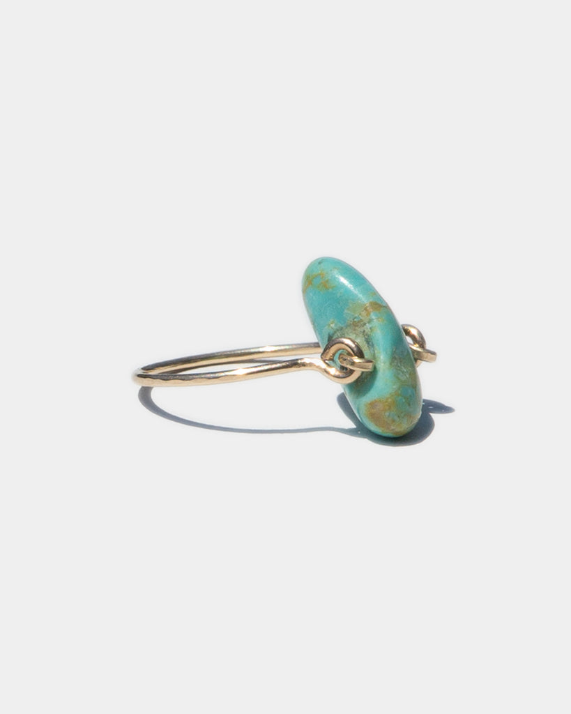 Turquoise Bead Rings