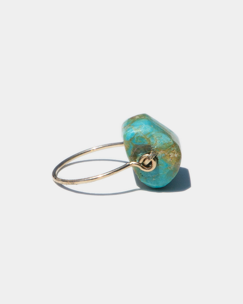Turquoise Bead Rings