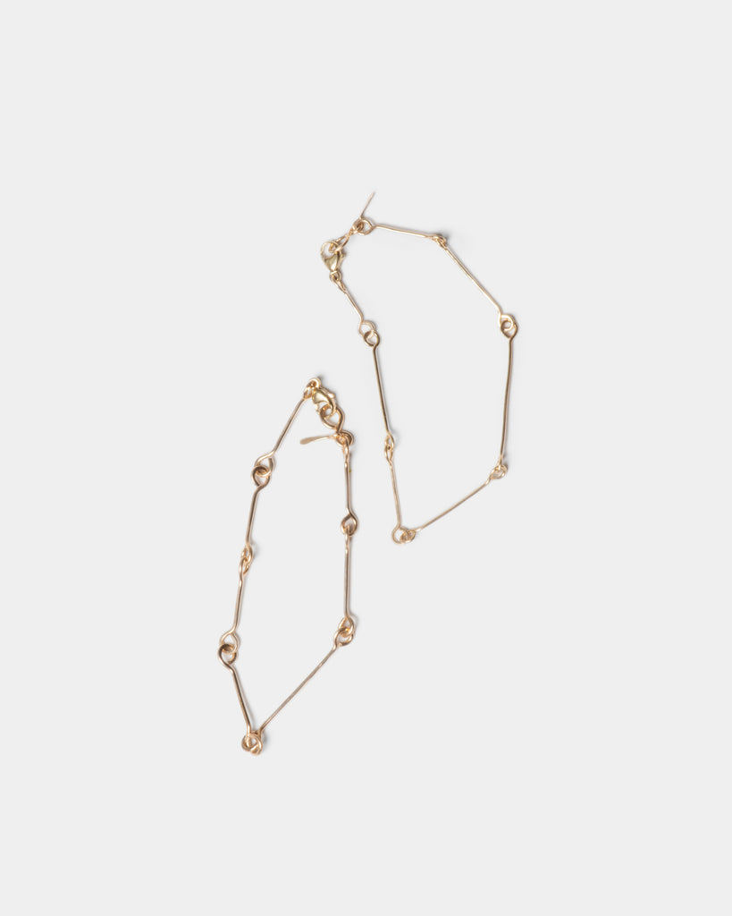 14k Bone Chain Bracelet