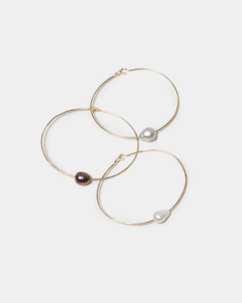 Petite Baroque Pearl Cuff Bracelet