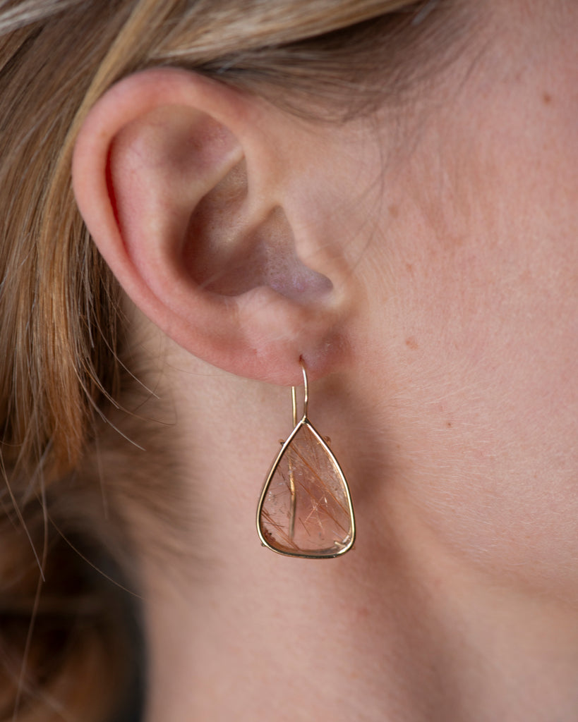 14k Gold Light Earrings