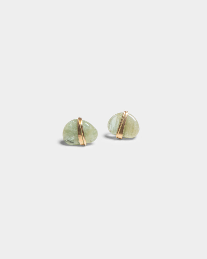 Aquamarine Studs