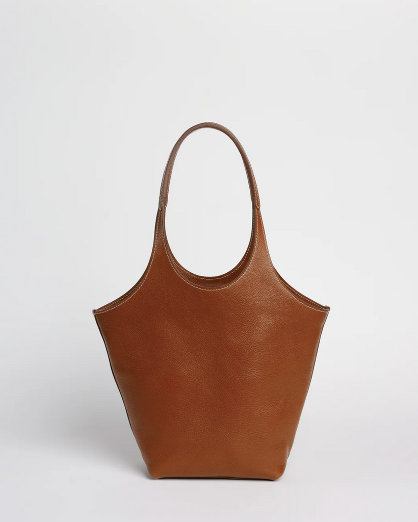 Lindquist - Big Ama Bag in Leather Brown
