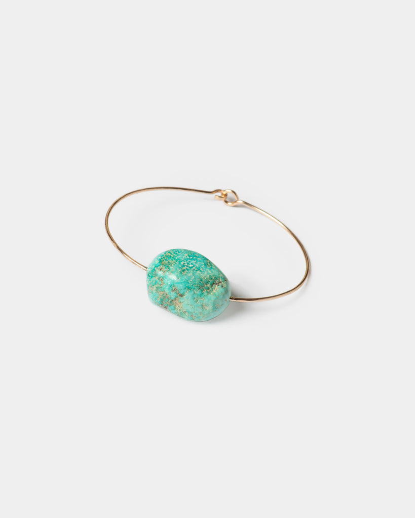 Green Turquoise Cuff Bracelet