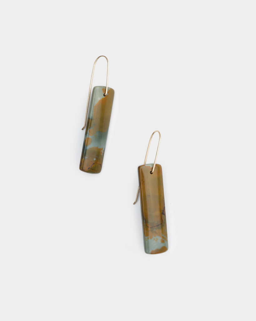 Foot Paths Drop Earrings