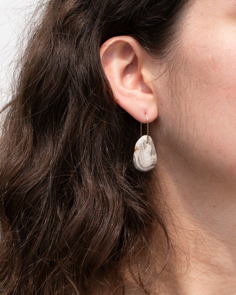 Agate Drop Earrings