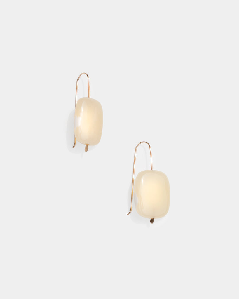 Butter Jade Drop Earrings